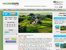 Tablet Screenshot of halongsapatours.com
